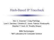 Hash-Based IP Traceback