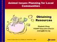Animal Issues Planning for Local Communities PowerPoint PPT Presentation