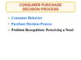 CONSUMER PURCHASE DECISION PROCESS PowerPoint PPT Presentation