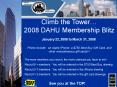 Reach for the TOWER 2008 DAHU Membership Blitz PowerPoint PPT Presentation
