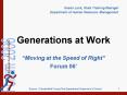 Generations at Work PowerPoint PPT Presentation