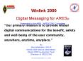 Winlink 2000 Digital Messaging for ARES Presented by the ARRL ARESCOM Committee PowerPoint PPT Presentation