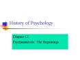 History of Psychology PowerPoint PPT Presentation