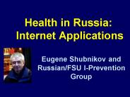 Health in Russia: Internet Applications