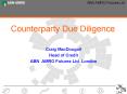 Counterparty Due Diligence PowerPoint PPT Presentation