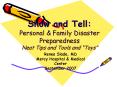 Show and Tell: Personal PowerPoint PPT Presentation