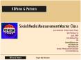 Social Media Measurement Master Class A presentation to New Comms Forum San Francisco, CA April, 200 PowerPoint PPT Presentation
