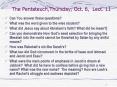 The Pentateuch,Thursday, Oct. 6, Lect. 11 PowerPoint PPT Presentation