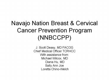 Navajo Nation Breast