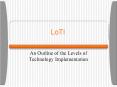 LoTI PowerPoint PPT Presentation