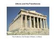 Athens and the Panatheneia PowerPoint PPT Presentation