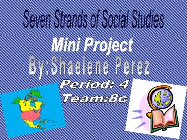 Seven Strands of Social Studies