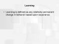 Learning PowerPoint PPT Presentation