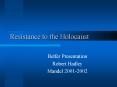 Resistance to the Holocaust PowerPoint PPT Presentation