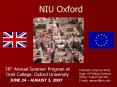 NIU Oxford PowerPoint PPT Presentation