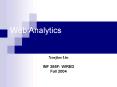 Web Analytics PowerPoint PPT Presentation