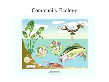 Community Ecology