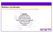 Bubbles Line Breaker