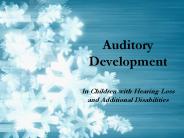 Auditory Development