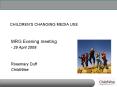 CHILDRENS CHANGING MEDIA USE PowerPoint PPT Presentation