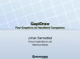 GapiDraw Fast Graphics on Handheld Computers PowerPoint PPT Presentation