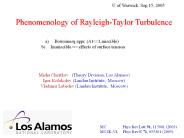 Phenomenology of Rayleigh-Taylor Turbulence