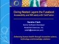 Giving Nested Layers the Fuseboot Accessibility and 508 easily with ColdFusion PowerPoint PPT Presentation