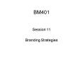BM401 PowerPoint PPT Presentation