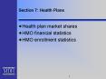Section 7: Health Plans PowerPoint PPT Presentation