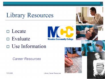 PPT – Library Resources PowerPoint presentation | free to view - id ...
