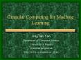 Granular Computing for Machine Learning PowerPoint PPT Presentation