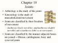 Chapter 10 Joints PowerPoint PPT Presentation