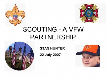 SCOUTING - A VFW PARTNERSHIP
