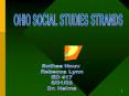 OHIO SOCIAL STUDIES STRANDS PowerPoint PPT Presentation