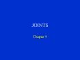 JOINTS PowerPoint PPT Presentation