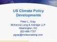 US Climate Policy Developments PowerPoint PPT Presentation