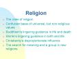 Religion PowerPoint PPT Presentation