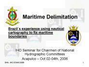 Maritime Delimitation