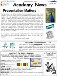 Academy News PowerPoint PPT Presentation