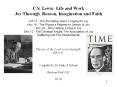 C.S. Lewis: Life and Work PowerPoint PPT Presentation