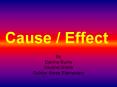 Cause Effect PowerPoint PPT Presentation