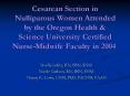 Cesarean Section in Nulliparous Women Attended by the Oregon Health PowerPoint PPT Presentation