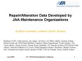 Repair/Alteration Data Developed by JAA-Maintenance Organizations  by Werner Luehmann, Lufthansa Technik, Germany PowerPoint PPT Presentation