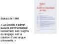 Statuts de 1866 PowerPoint PPT Presentation