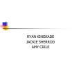 RYAN KINGKADE PowerPoint PPT Presentation