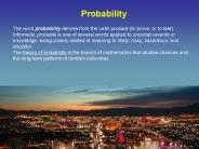 Probability