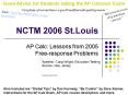 NCTM 2006 St.Louis PowerPoint PPT Presentation