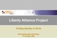 Liberty Alliance Project PowerPoint PPT Presentation