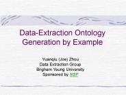 DataExtraction Ontology Generation by Example