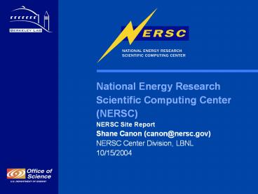 National Energy Research